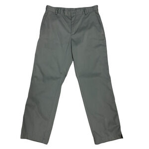 Nike Golf Pants Men's Size 32 x 31 Gray Flat Front Tech Moisture Wick Stretch